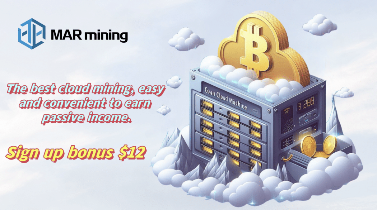 How to easily mine BTC as passive income: Choose MAR Mining